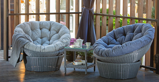 Can you leave rattan furniture out in rain?