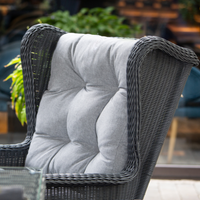 "LONDON" Graphite Wicker Outdoor Armchair