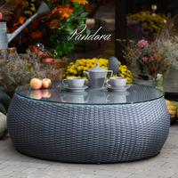 Outdoor Wicker Table