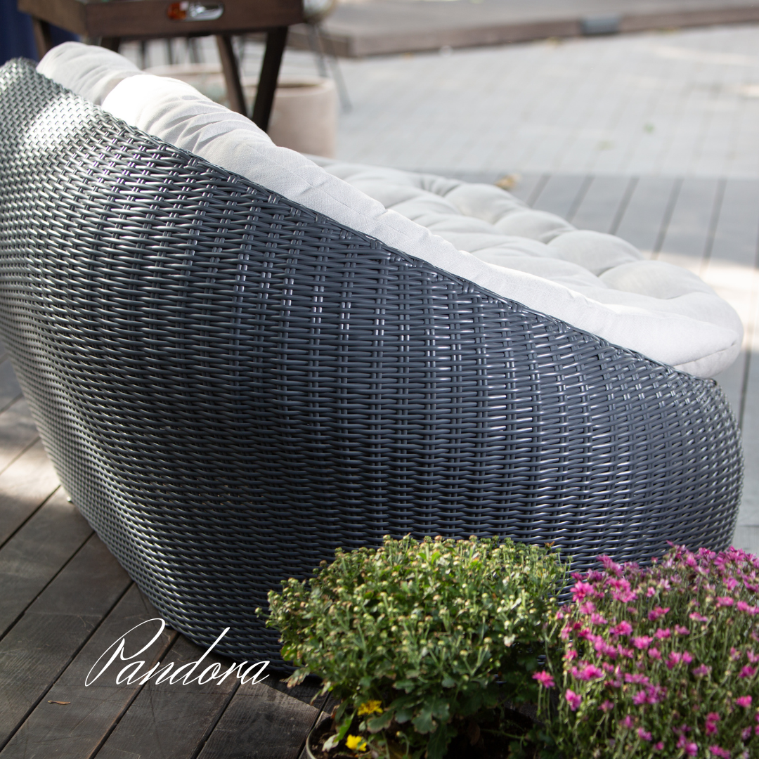 Outdoor Wicker Sofa