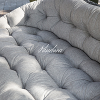Outdoor Wicker Lounge Set. Includes 2 armchairs, sofa and coffee table