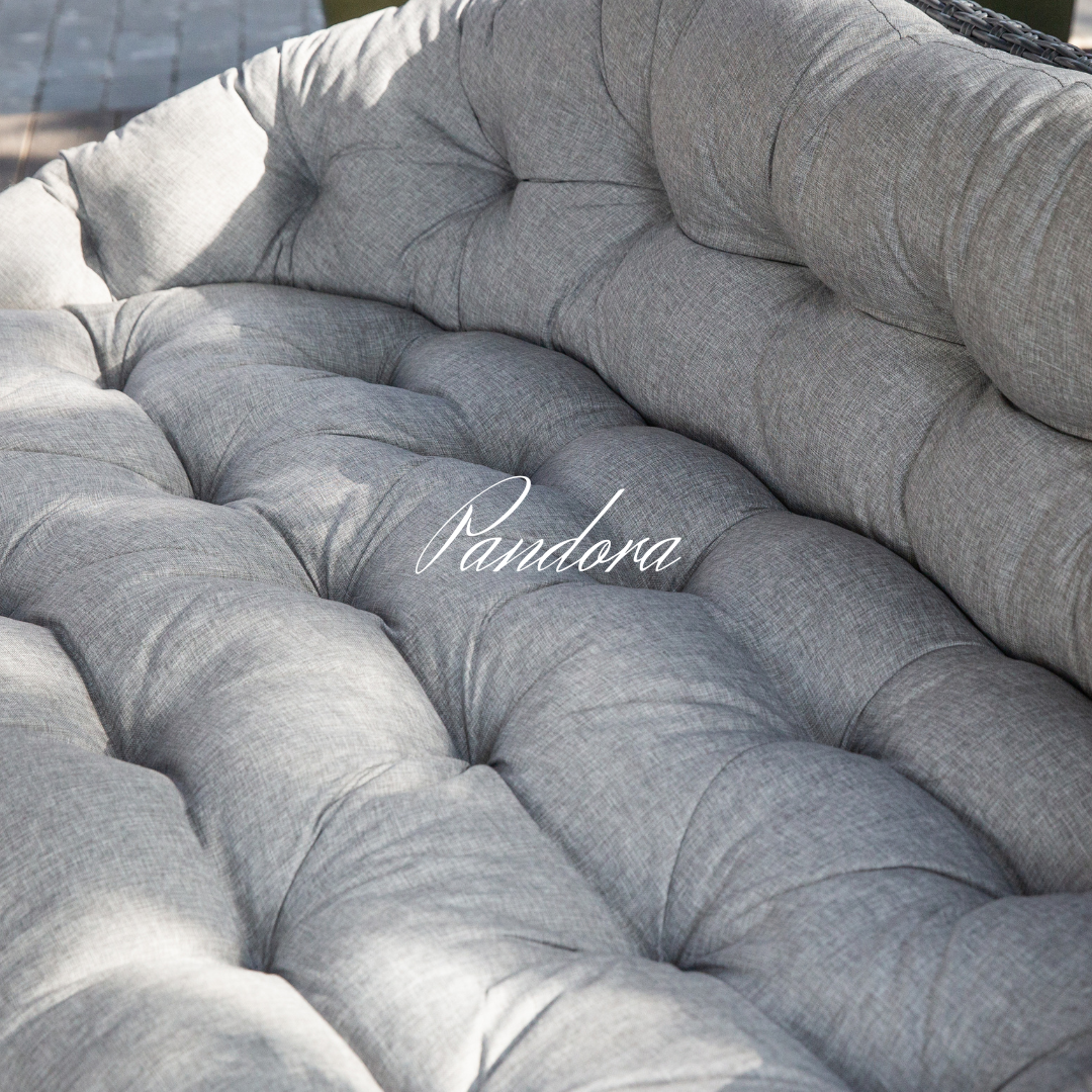 Outdoor Wicker Lounge Set. Includes 2 armchairs, sofa and coffee table