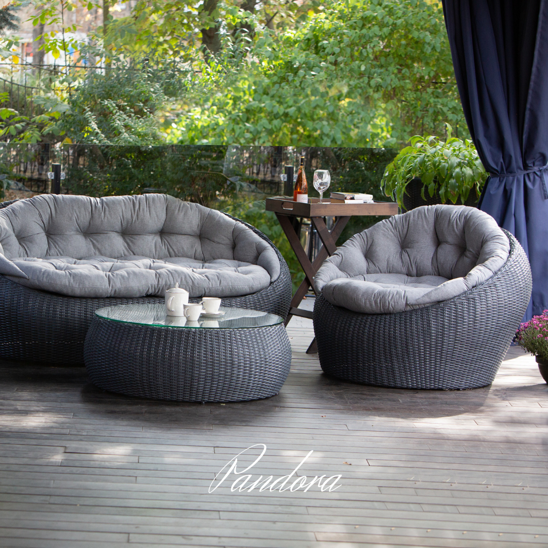 Outdoor Wicker Armchair