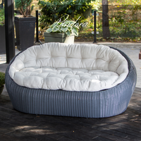 Outdoor Wicker Sofa