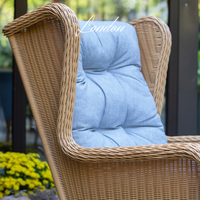 LONDON FAMILY. 8 Person Outdoor Dining & Lounge Set In Milky Beige Wicker. Includes 2 sofas, 2 armchairs, large table, coffee table and poufs