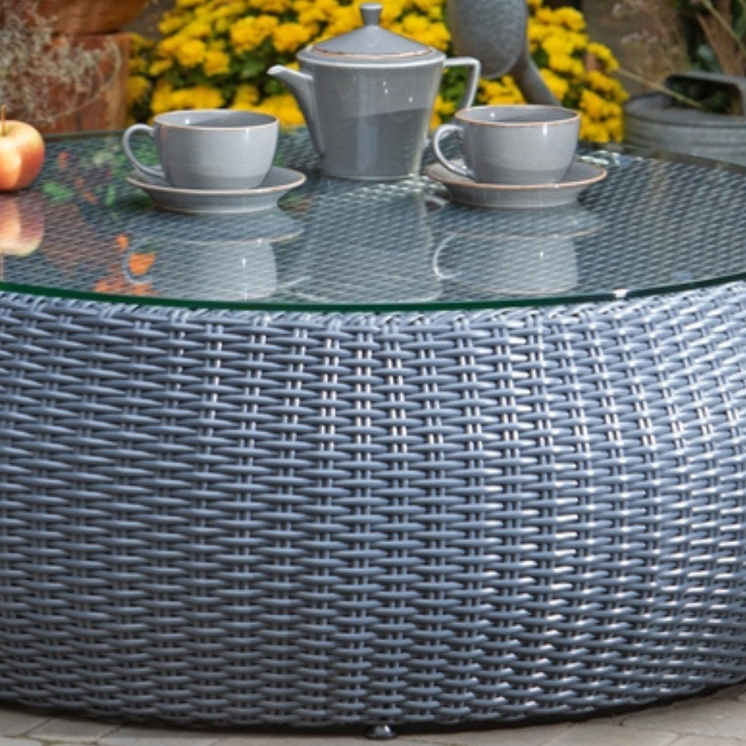 Outdoor Wicker Table